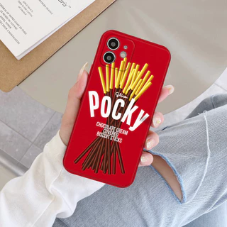เคสไอโฟนiPhone 16 Pro Maxกล่องบรรจุภัณฑ์ Pockyซิลิโคนเหลวโทรศัพท์มือถือกรณีfull-bodyป้องกันกันกระแทกtpuยางนุ่มสําหรับiPhone 17 Pro Max 16 7plus 11 14 15 12 13 Pro Max 7 8 Plus XR XS