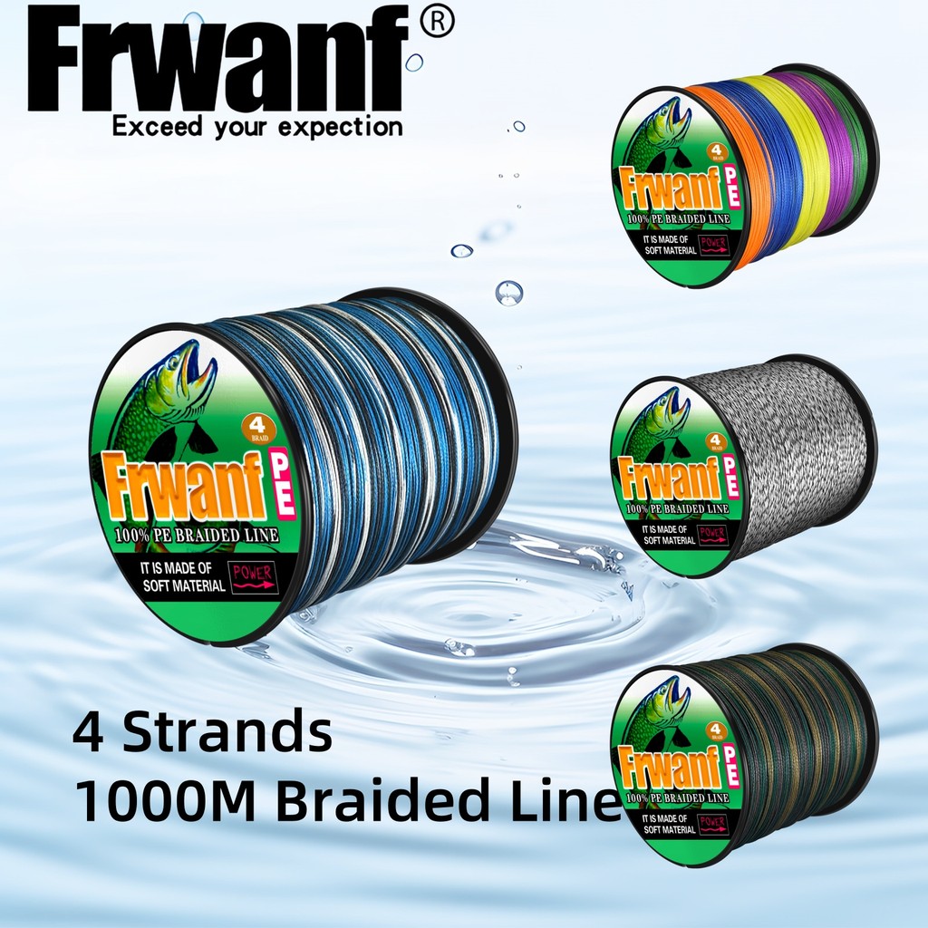 สายลากฟลัท_smooth line_pe มัลติไฟเลเมนท์_สำหรับการตกปลาทุกระยะน้ำหนักตั้งแต่ 0.9-45.3 กก.