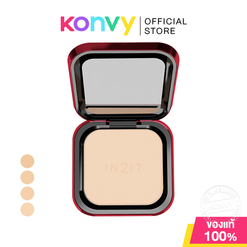 In2It Ultra Smooth Powder Pact SPF35 PA+++ 10g อินทูอิท แป้งฝุ่นเนื้อละเอียดขนาด 5 ไมครอน
