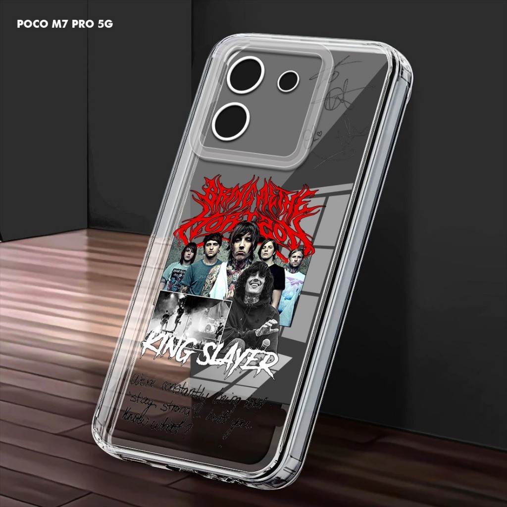 HP Continuous Clear Softcase มีจําหน่ายสําหรับ Xiaomi Poco M7 Pro M3 M4 M5 M6 Pro METAL Image เคสโทร