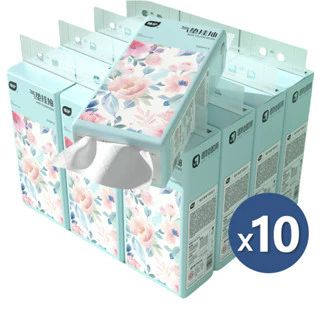 [ 1 ลัง 10 ห่อ ] โยนทิ้งไป อากาศ-เบาะ ทิชชู่ ดีลักซ์ คอมฟอร์ท กระดาษทิชชู่ 4 ชั้น 1000 แผ่น