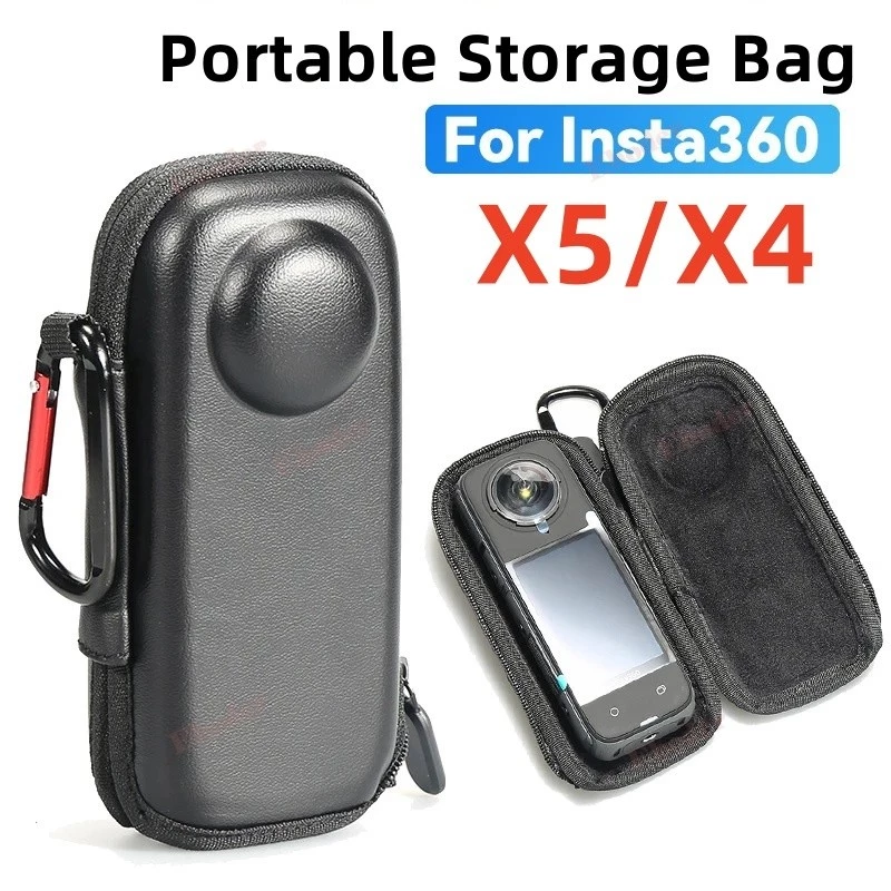 กระเป๋าถือสําหรับ Insta360 X5 X4 Air X4Air X3 Storage Case Anti-scratch แบบพกพาสําหรับ Insta 360 X5 X4 Action กล้องอุปกรณ์เสริม