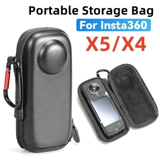 กระเป๋าถือสําหรับ Insta360 X6 X5 X4 Air X4Air X3 Storage Case Anti-scratch แบบพกพาสําหรับ Insta360X6 Insta 360X5 X4 Action กล้องอุปกรณ์เสริม