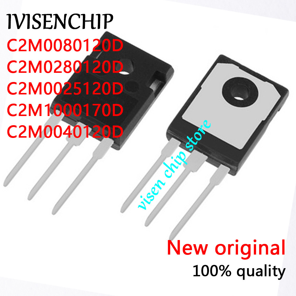 5 ชิ้น C2M0080120ดี C2M0280120ดี C2M0025120ดี C2M1000170ดี C2M0040120D TO-247 ในสต็อก