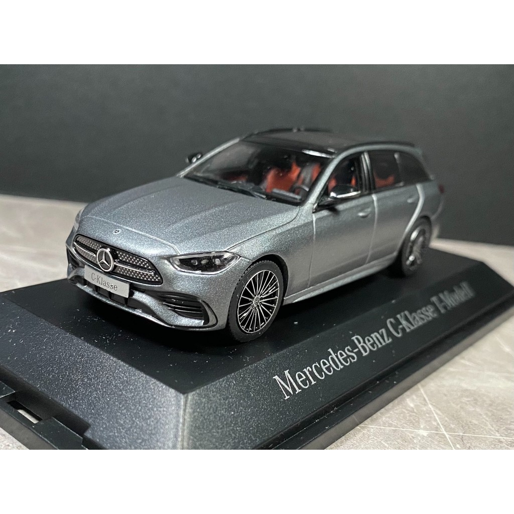 [Ready Stock] 1 43 Mercedes-Benz c klasse t model Travel herpa herpa โมเดลรถโลหะผสม Bag SF