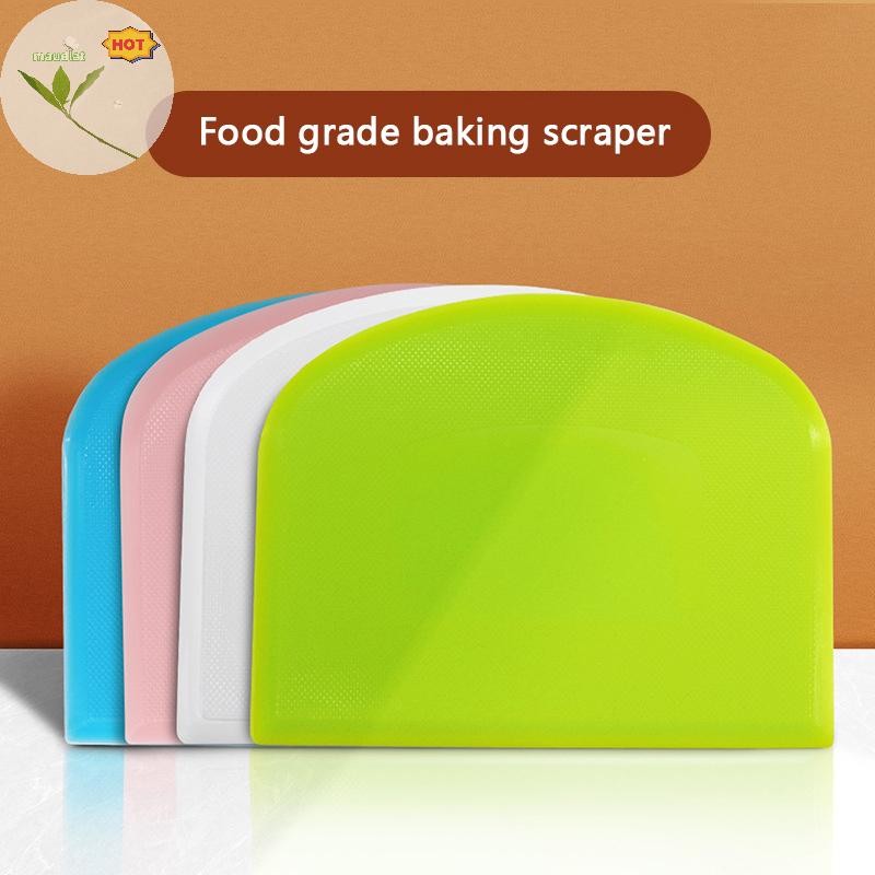 Mud ครัวเค้กครีมไม้พายแป้งมีดตัดเนย Batter Scraper ตกแต่งธรรมดา Smooth Edge Spatulas Baking Pastry เครื่องมือ EN