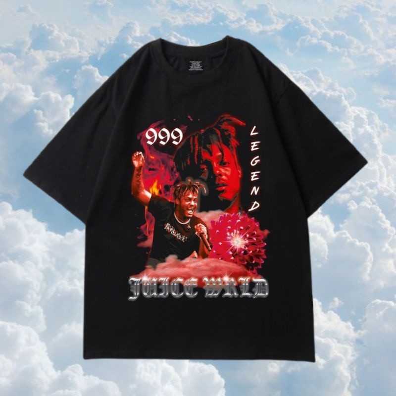 🤟🤟 ใหม่ เสื ้ อยืด JUICE WRLD BOOTLEG RAP TEE - KAOS BAJUICE WRLD S-5XL