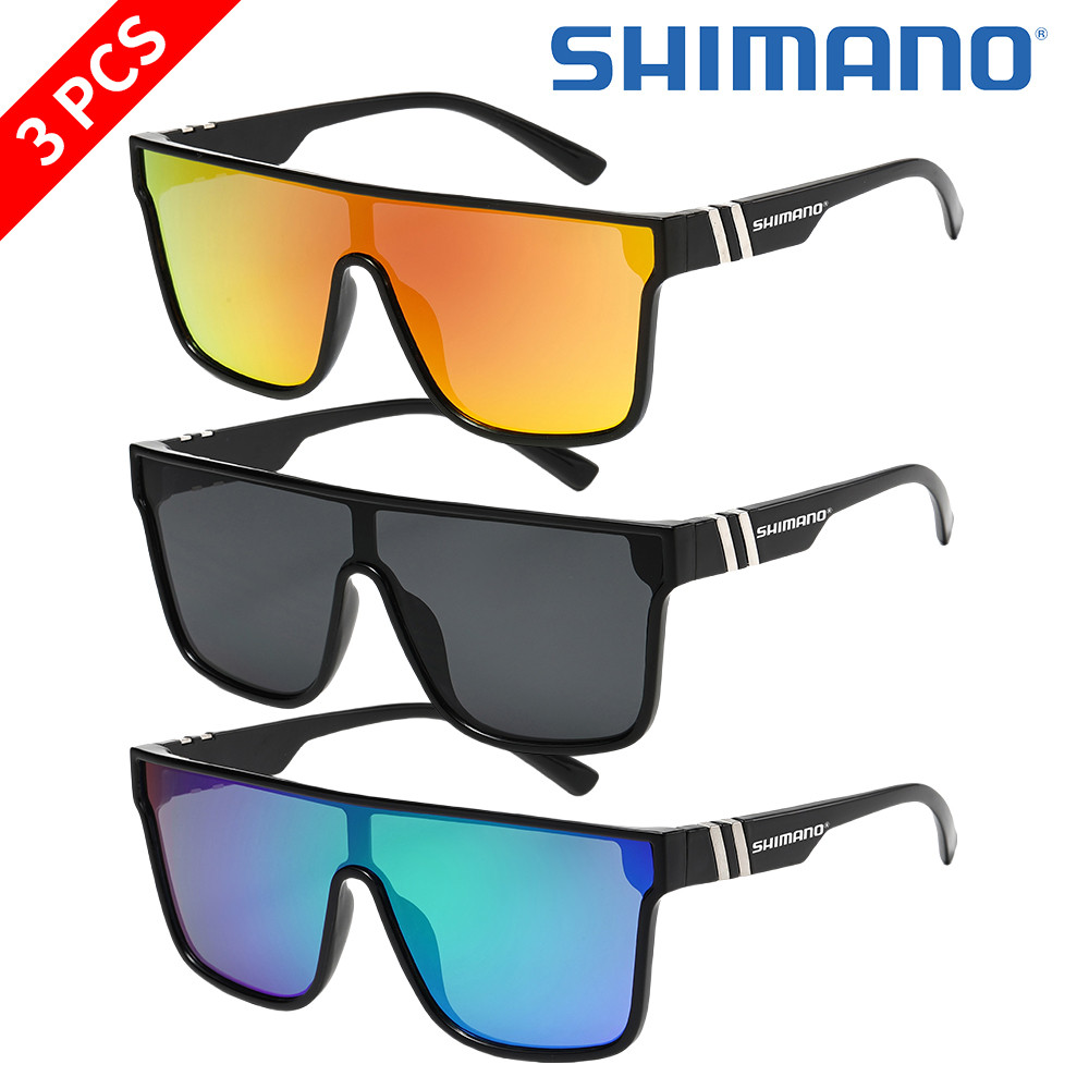 ชิมาโน่-808 กีฬากลางแจ้งโพลาไรซ์ ยูวี400แว่นตาชุดเหมาะสําหรับขับรถ,แคมป์ปิ้ง,เดินป่า,ตกปลา,ขี่จักรยานแฟชั่นที่เรียบง่ายแว่นตากันแดดความละเอียดสูงชุดของขวัญวันเก