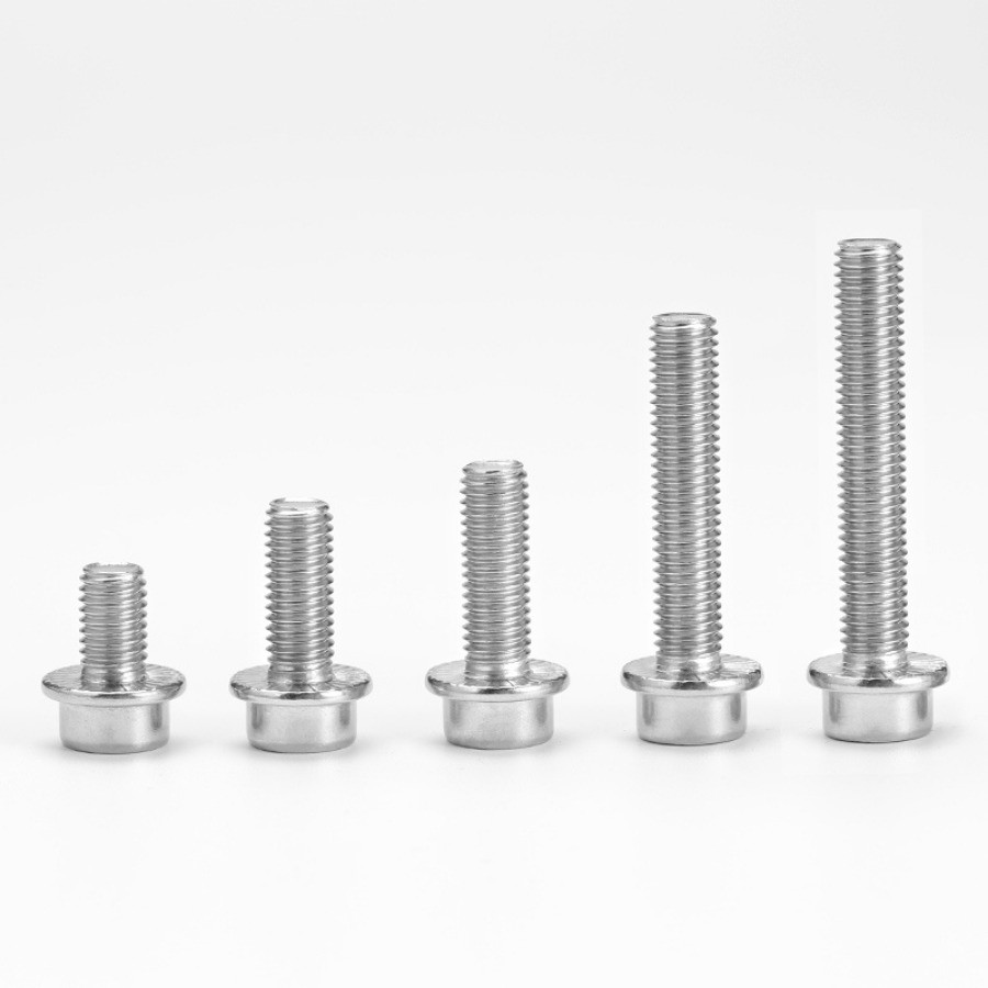 【STARSHIP]สกรูหัวซ็อกเก็ตมีฟลานจ์หยักป้องกันการหลุด สแตนเลสเกรด 304 (ขนาด M3 M4 M5 M6 M8 M10 M12)(RY-TH1) - รูปที่ 5