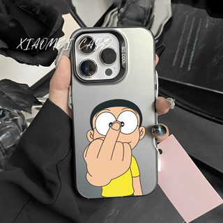 🔥COD🔥เคส IPhone 11 12 13 14 15 16 Pro MAX 14 15 Plus SE2 3 XR XSmax X 7PLUS เคสโทรศัพท์แฟชั่นลายการ์ตูนหมีใหญ่สุดฮา