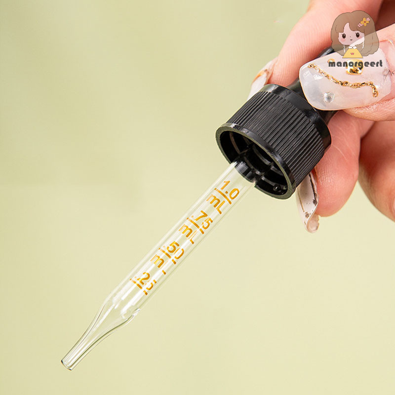 [LO] ขวดดรอปเปอร์ขนาด 5 มล.-100 มล. พร้อมสเกล Reagent Eye Drop Amber Glass ขวดปิเปตเหลวขวดรีฟิล Travel TH