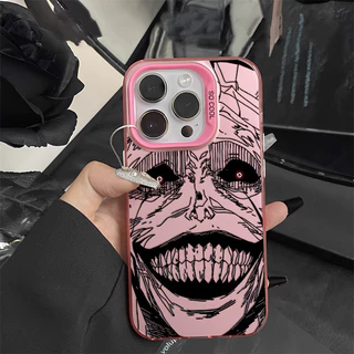 🔥COD🔥เคส IPhone 11 12 13 14 15 16 Pro MAX 14 15 16 Plus XR SE 2 3 XSmax 7PLUS เคสโทรศัพท์ซิลิโคนแฟชั่นลายการ์ตูนหน้าเท่