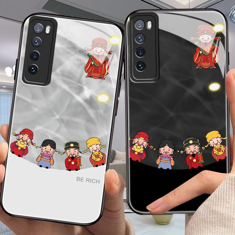 น่ารักปลอกสําหรับ huawei nova 7/se/i,2/i/lite,3/i,4/e,5/t,6,8/i,9/se,10/se,11,y61,y70,y90,mate 9,10,