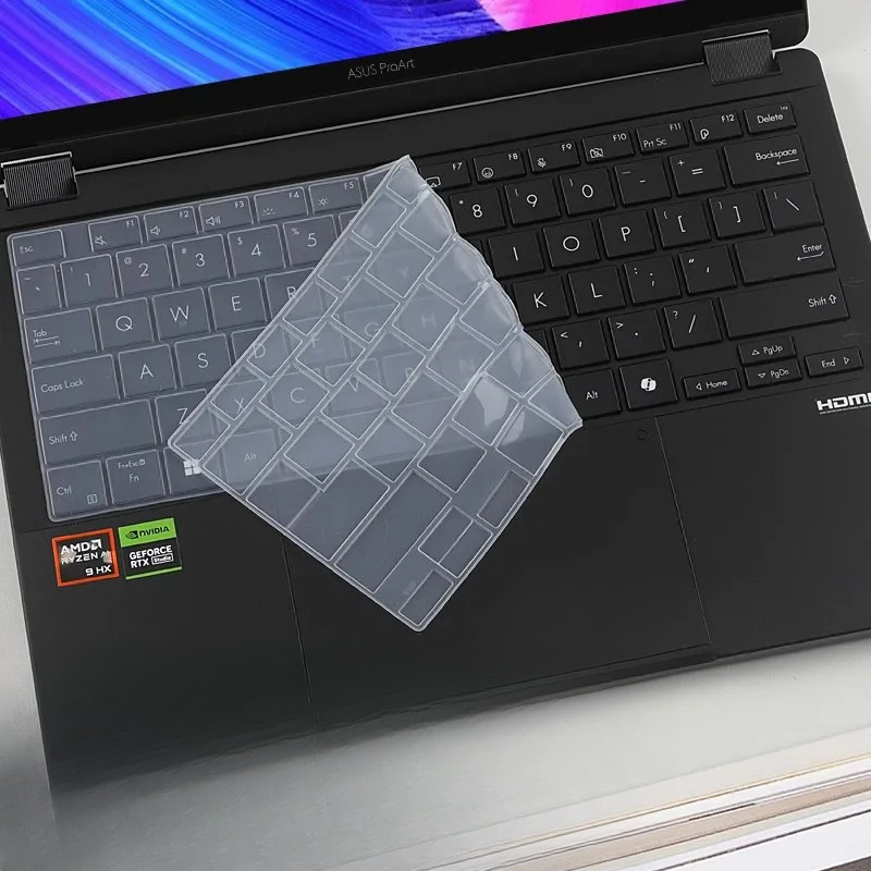 ซิลิโคนแป้นพิมพ์แล็ปท็อปสําหรับ Asus ProArt PX13 HN7306W HN7306 13 นิ้ว/Asus ProArt P16 H7606W H7606