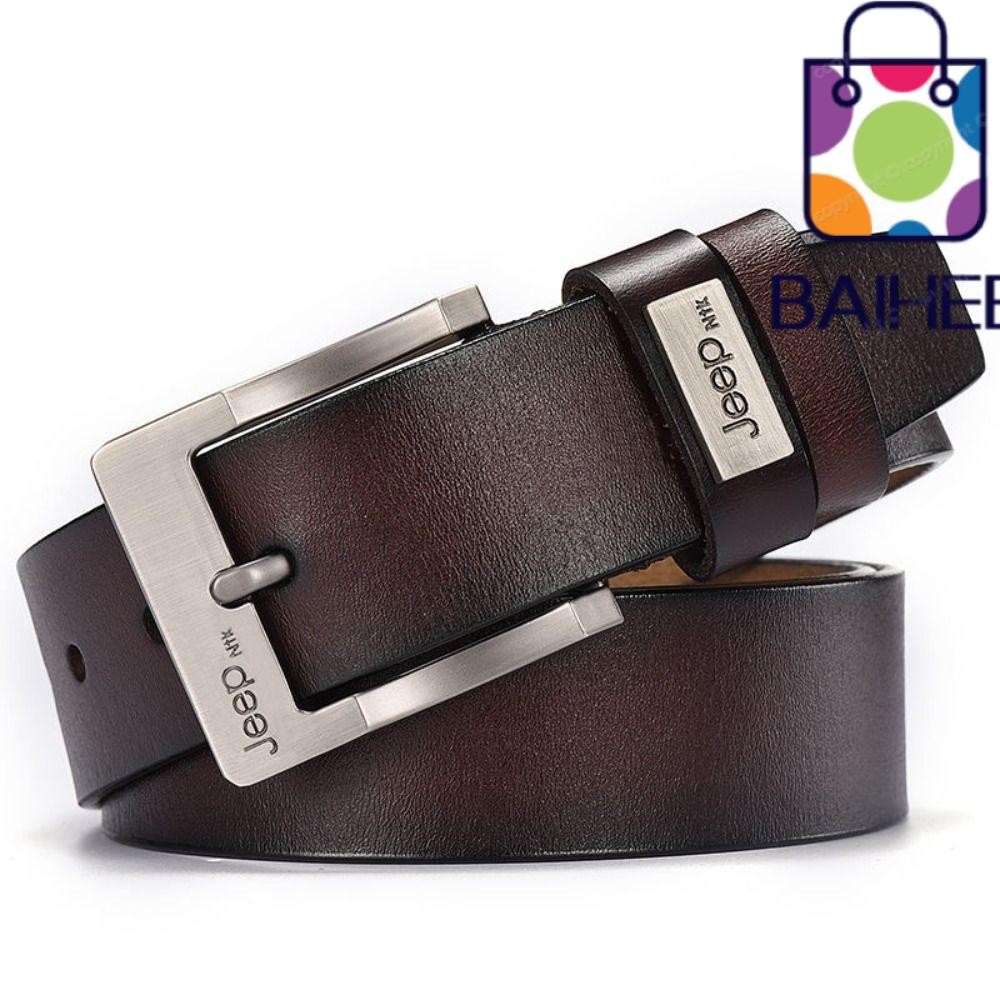 ไป่เหอ เข็มขัดหัวเข็มขัดแบบเข็ม, เข็มขัดหนังผู้ชายอเนกประสงค์, เข็มขัดพักผ่อนธุรกิจแบรนด์หรู