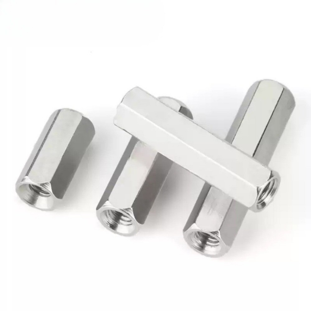 [จัดส่งรวดเร็ว] คอลัมน์หกเหลี่ยมสองทางสแตนเลส 304 M2/M2.5/M3/M4/M5 (-AZY-DM)