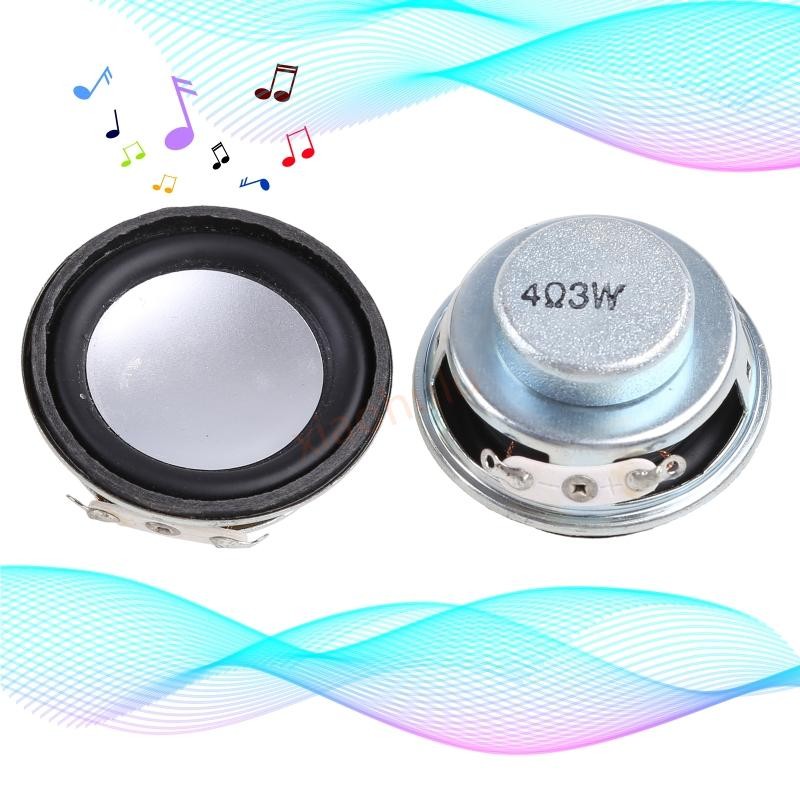 Xhl แพ็ค 2 ชิ้น 40 มิลลิเมตรลําโพง 4021 Mini 4ohm 3 วัตต์ลําโพงสําหรับโน้ตบุ๊ค LCD Monitor DIY การปรับเปลี่ยน