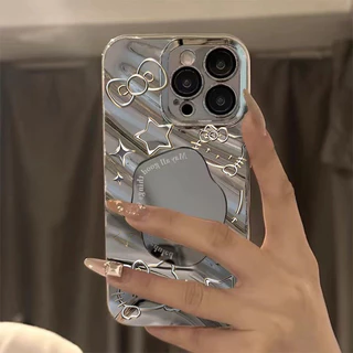 TPU เคส แมวและสุนัข For iPhone 11 12 13 14 15 16 Pro Max 17 Air เคสโทรศัพท์มือถือ 13promax Case เคสโทรศัพท์มีกระจก