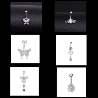 ️จิวสะดือสแตนเลส 47 ลาย ก้าน 1.6 มิล ราคา 1 ชิ้น