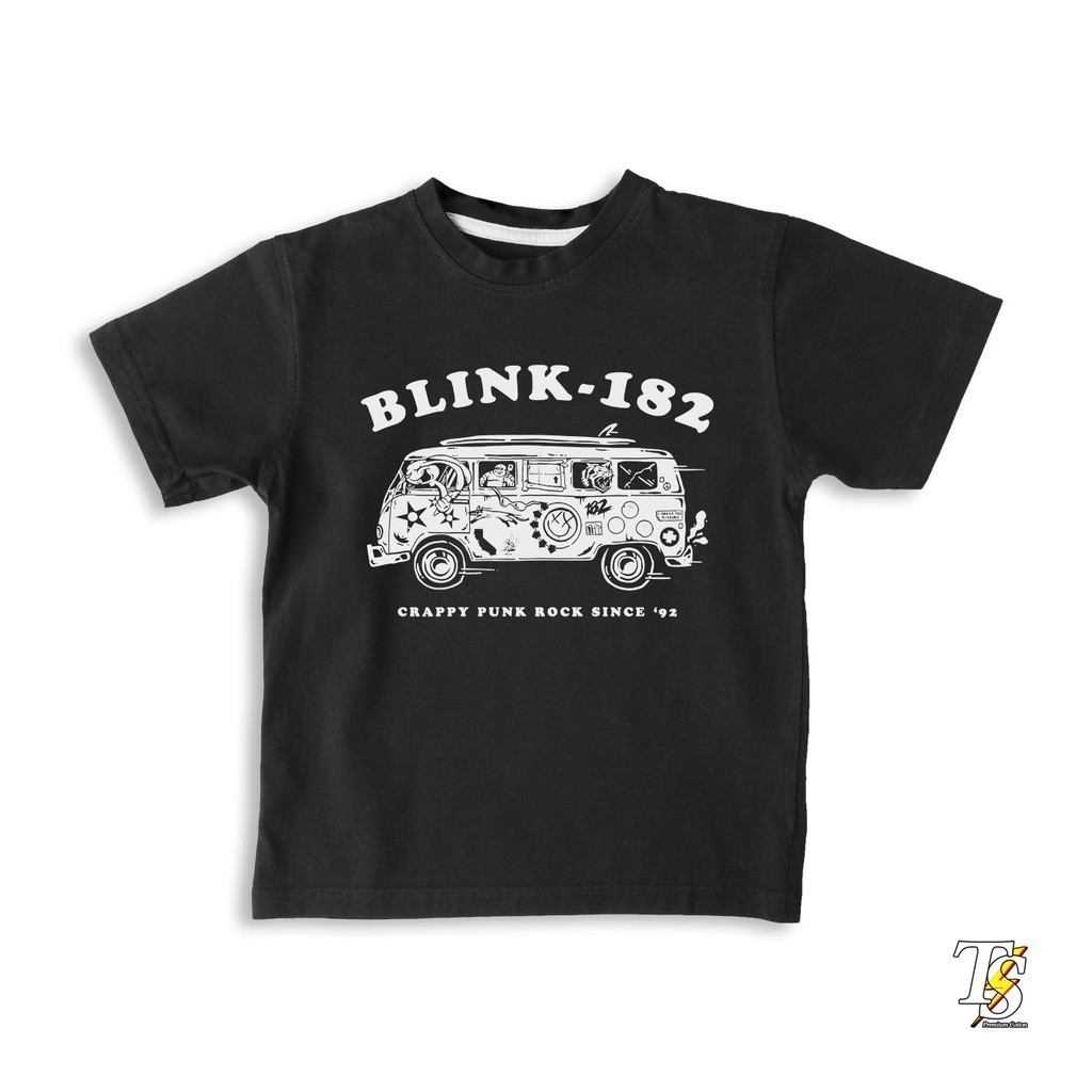 เสื้อยืดวงสําหรับเด็กผู้ชาย 1 ถึง 10 ขวบ - blink 182 van TULSA KING