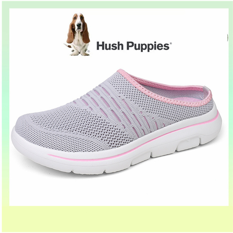 HUSH PUPPIES Hush Puppys รองเท้าผู้หญิงรองเท้าแบนผู้หญิงเกาหลี Hush Puppy รองเท้าผู้หญิงกีฬารองเท้าผ