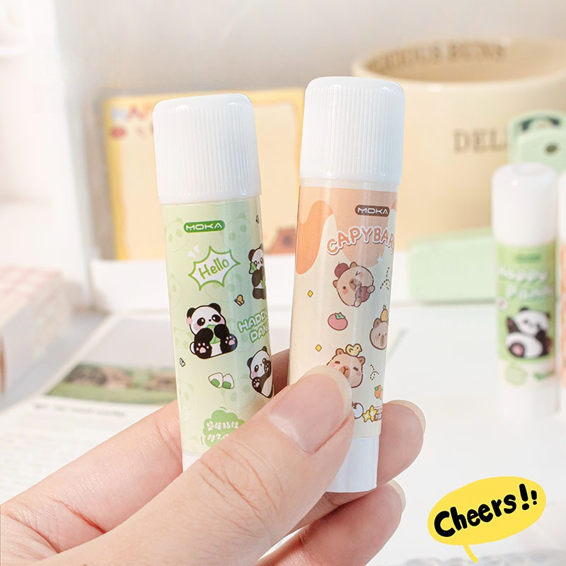กาวแบบแท่ง  ขนาดเล็ก 9g  พกพาได้สะดวก อุปกรณ์การเรียน  พร้อมส่ง