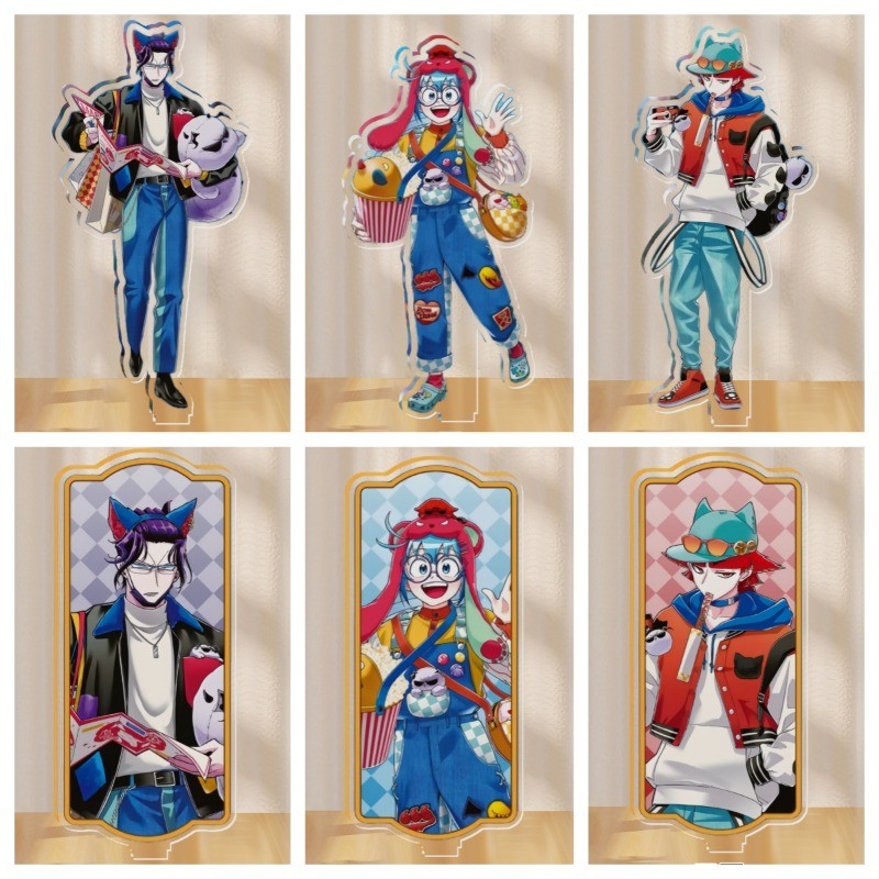 ยินดีต้อนรับสู่โรงเรียนปีศาจ! Iruma-kun Plate Desk Decor Karatez Stand Suzuki Iruma Collection เครื่