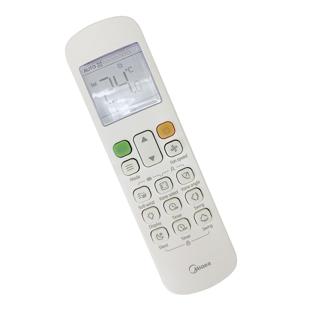 ใช้ RM12F สําหรับ Midea Clivet Carrier รีโมทคอนโทรลเครื่องปรับอากาศ RM12D