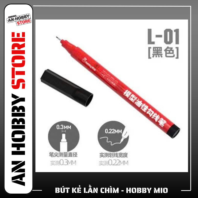 HOBBY MIO GUNDAM MODEL PENCIL TOOLS, 30MM,... พรีเมี่ยม 0.3MM NIB HEAD