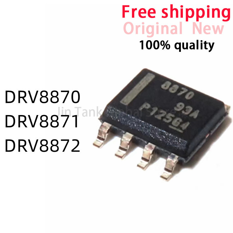 (10 ชิ้น) 100% ใหม่ DRV8870 DRV8871 DRV8872 DRV8870DDAR DRV8871DDAR DRV8872DDAR SOP8 ชิปเซ็ต