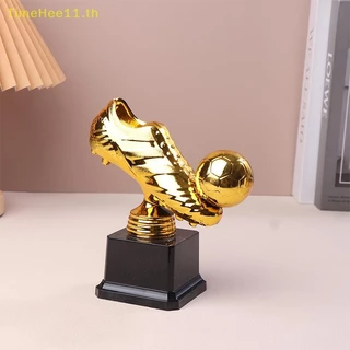 TimeHee ยุโรป Golden รองเท้ารางวัลฟุตบอล Trophy Shooter รองเท้า Boot แฟนของที่ระลึกถ้วยของขวัญหัตถกรรม TH