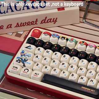 Thai Language Sub ! PBT Keycap Cherry MOA pokemon บุคลิกภาพ …