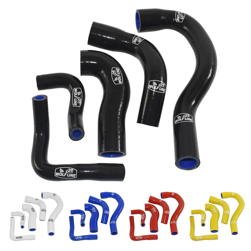 5pcs ท่อหม้อน้ําน้ํา Coolant ท่อซิลิโคนสําหรับ Yamaha MT-09 XSR900 MT09 Tracer FJ-09 Tracer 9 900 9G