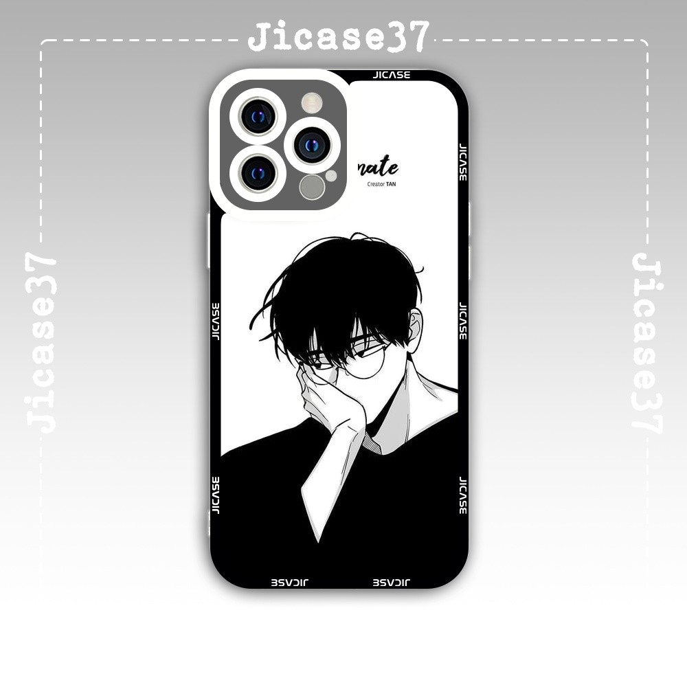 เคสไอโฟน Square Edge Samsung Xiaomi Oppo Manhwa boylove Checkmate