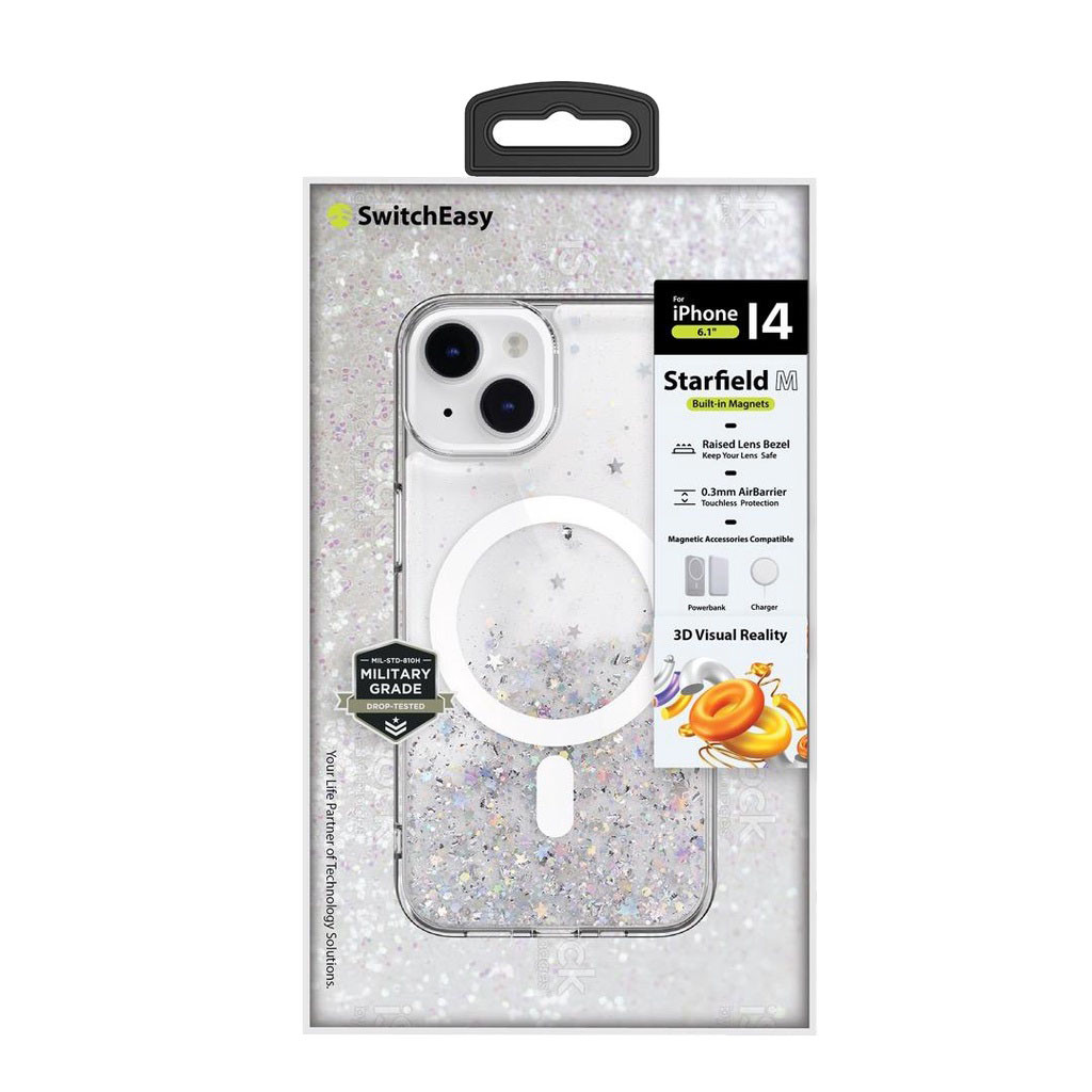 เคส กากเพชร SwitchEasy งานแท้ ชาร์จได้ สำหรับ iPHONE 16 16Pro 16Promax 15Promax 14Promax 13Promax 15/16 Pro Max 047 - รูปที่ 4