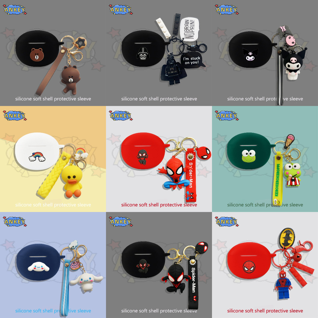 Case for 1MORE S20 Protective silicone cool Star Wars Cartoon Covers Bluetooth Earphone Shell Headph