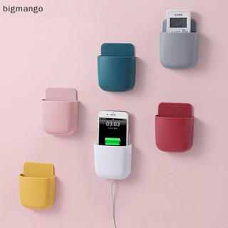 [bigmango] กล่องเก็บของติดผนังที่วางชาร์จโทรศัพท์มือถือขาตั้…