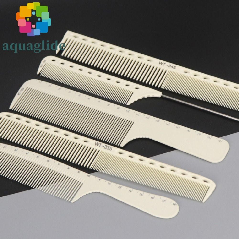 QUANTUMTECH หวีตัดผมป้องกันไฟฟ้าสถิตสองด้าน เครื่องมือจัดแต่งทรงผมมืออาชีพ