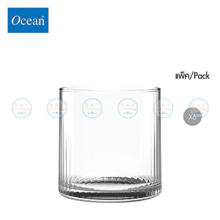 Ocean แก้วน้ำ 355 ml (6ใบ) Pulse Double Rock B24612 โอเชียน