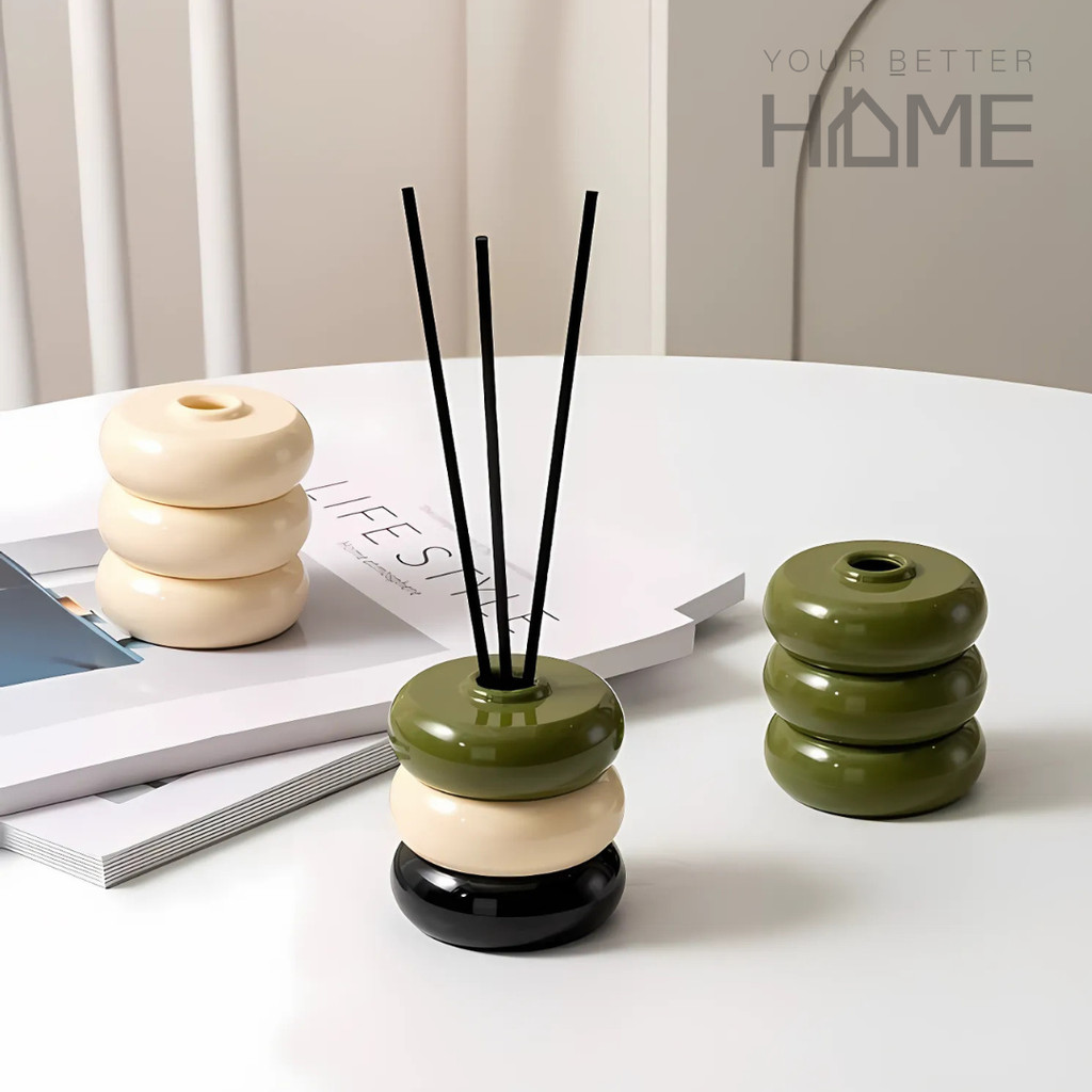 (พร้อมส่ง) ขวดใส่น้ำหอมปรับอากาศ ดีไซน์มินิมอล ใช้เป็นของตกแต่งบ้าน วางมุมไหนก็สวย (มีเฉพาะขวด ไม่มีก้าน ไม่มีน้ำหอม)