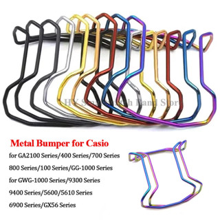 316 สแตนเลสนาฬิกากันชนสําหรับ Casio DW5610 DW5600 DW6900 GA2…