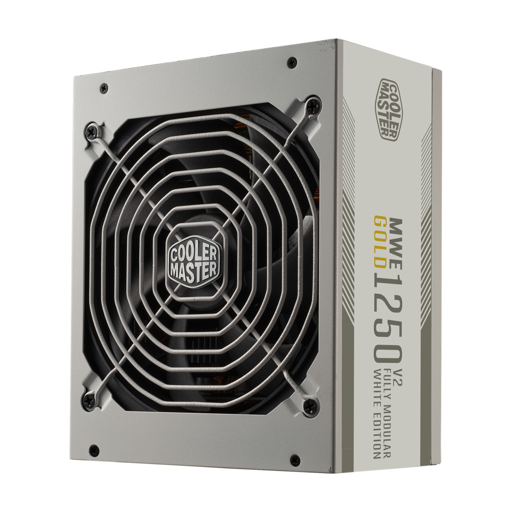 PSU COOLER MASTER MWE GOLD 1250 / 1050W - V2 ATX 3.0 WHITE (MPE-C501-AFCAG-3G) POWER SUPPLY