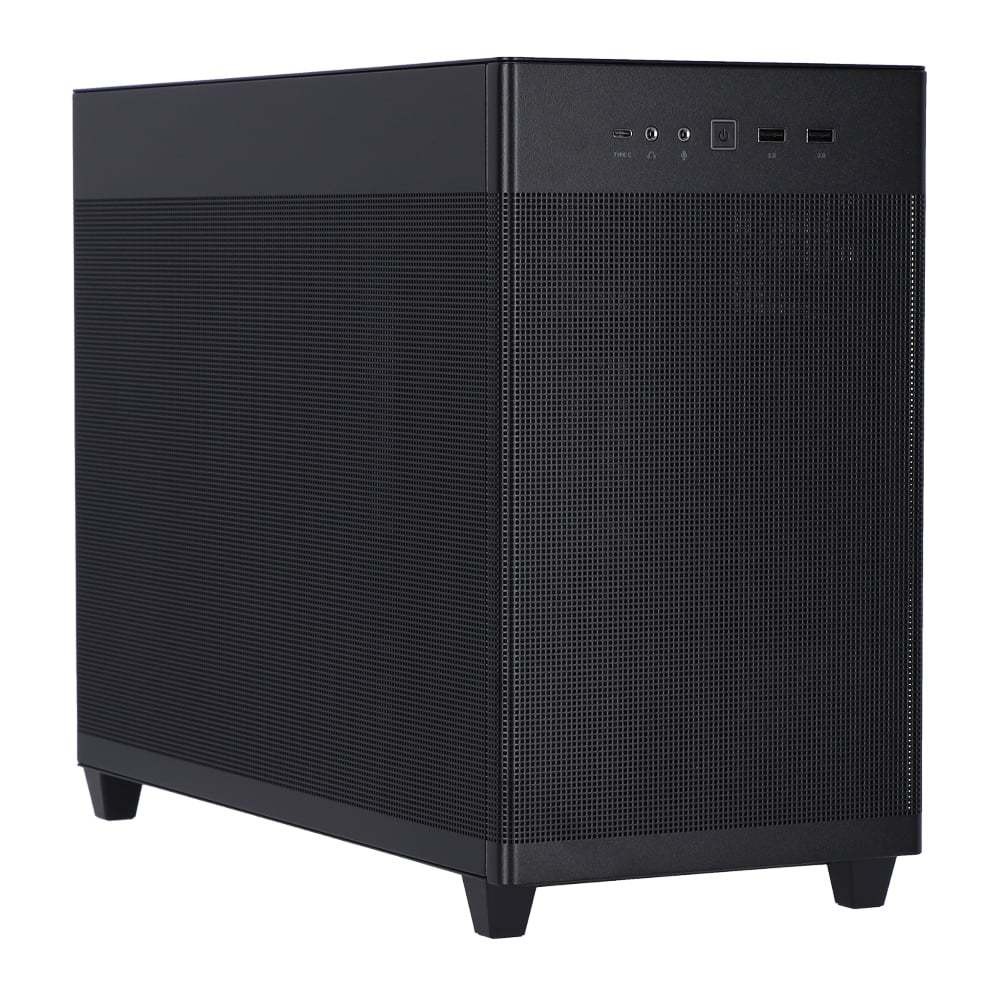 CASE (เคส) ASUS PRIME AP201 MESH (MICRO-ATX) - Black รุ่นตะแกรง