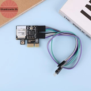 Thankswin A3 Tuya Wifi PC Power คอมพิวเตอร์เดสก์ท็อป Remote Boot Startup Card Telecommuting PICE การ์ด th