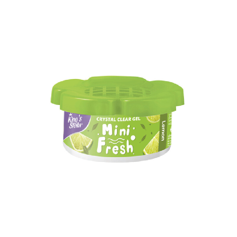 เจลปรับอากาศ คิงส์สเตลล่า Mini Fresh เลมอน 60 กรัม