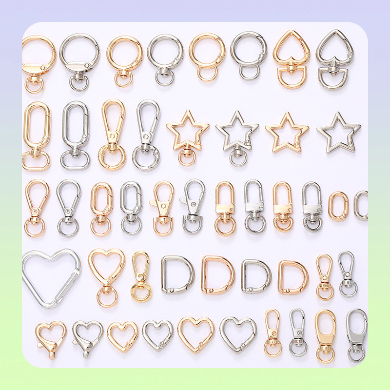 ใหม่ ทั้งหมด-จับคู่ โทรศัพท์มือถือ โลหะผสมสังกะสี แหวนเสน่ห์ ห้าดาว หัวใจพีช กุ้งก้ามกราม อุปกรณ์เสริม