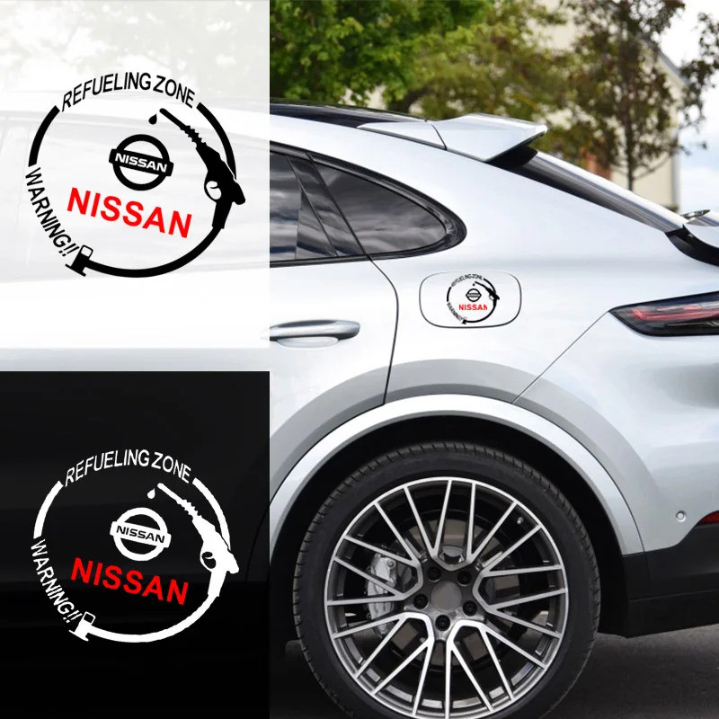 รถการใช้ถังสติกเกอร์ไวนิลแฟชั่นตกแต่ง Decals สําหรับ Nissan Nismo Almera Tiida Juke Teana Qashqai 350Z 370Z GTR