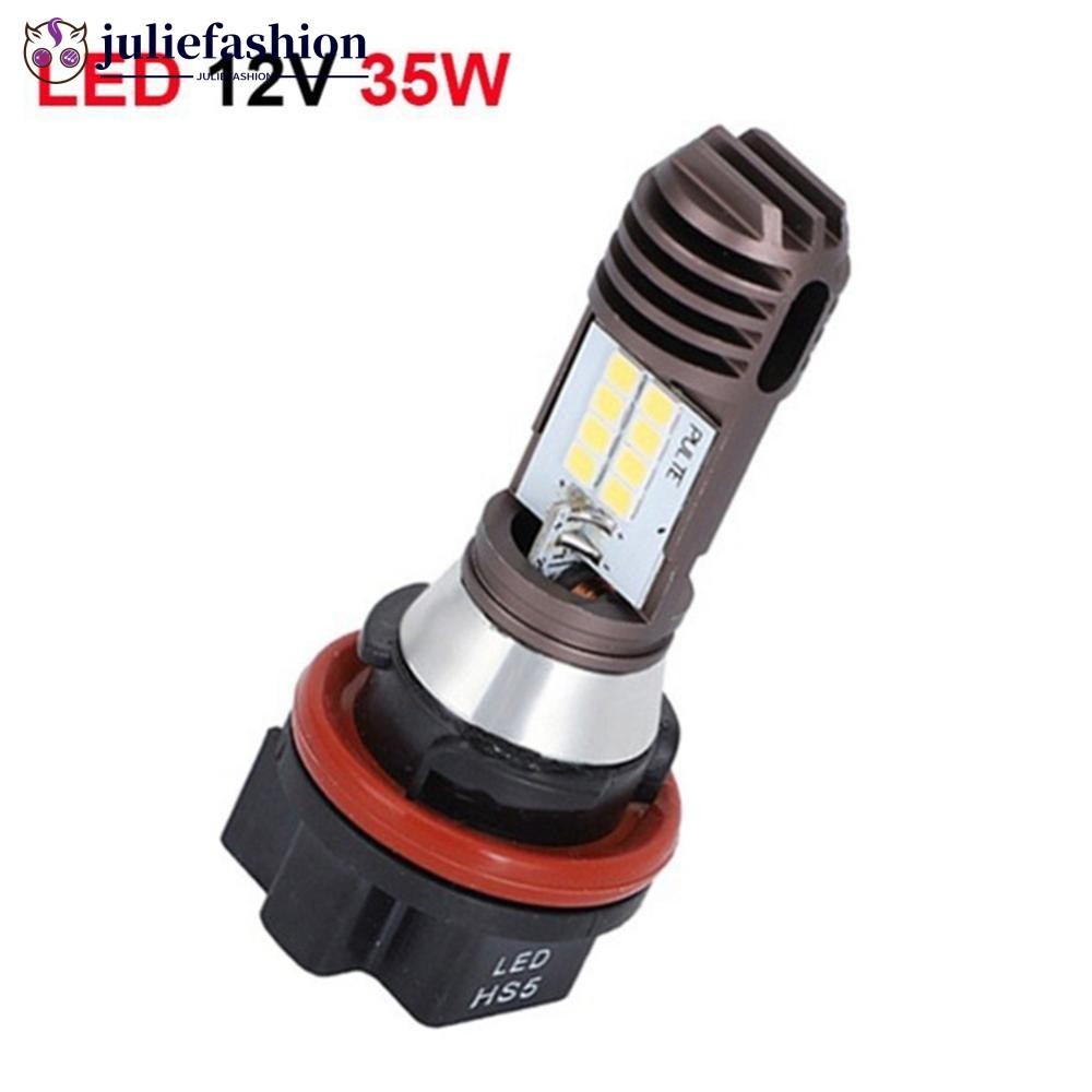 JULIEFASHION HS5 รถจักรยานยนต์ LED ไฟหน้าหลอดไฟ LED ไฟหน้าสําหรับ Honda PCX125 PCX150 2008 - 2012 PC