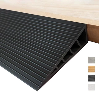 SOOF Rise เกณฑ์ Ramps, พรมถึงกระเบื้อง Self กาวชั้นเปลี่ยนแถบ,ยืดหยุ่นสวมใส่นุ่ม PVC รถเข็น Ramps ในครัวเรือน