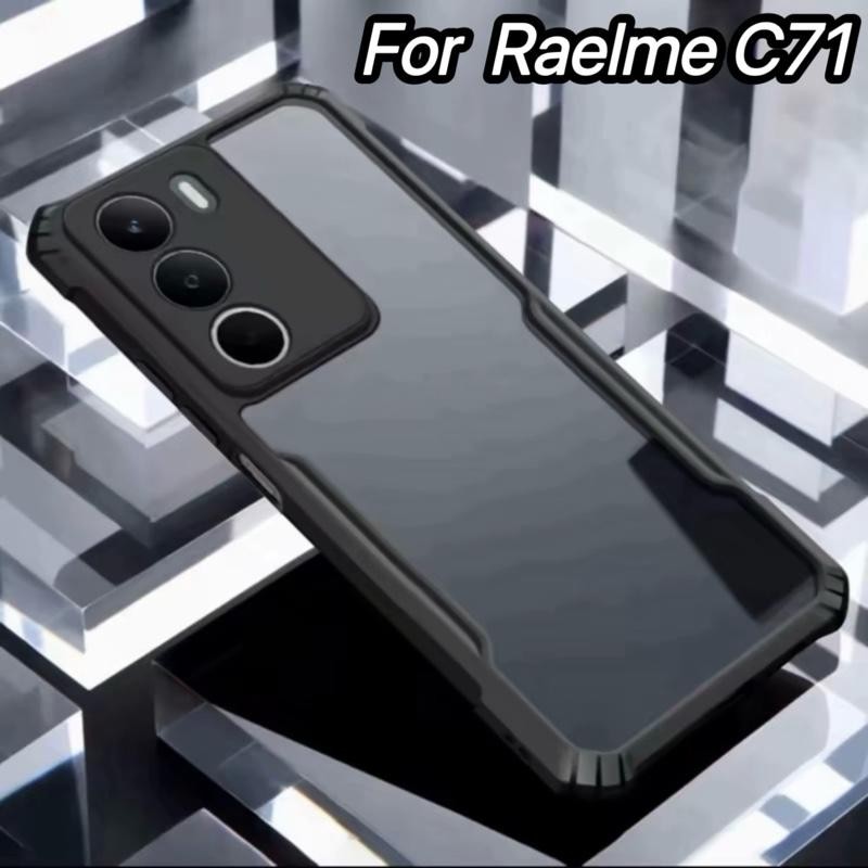 เคสกันกระแทก Case For Realme C71 C75 C75C 14T 14 5G 14X Note60/60X C61 C63 เคสโทรศัพท์ เคส่งหลังใส กันกระแทก กันรอย
